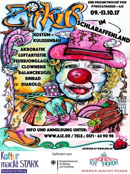 Flyer Zirkuswoche