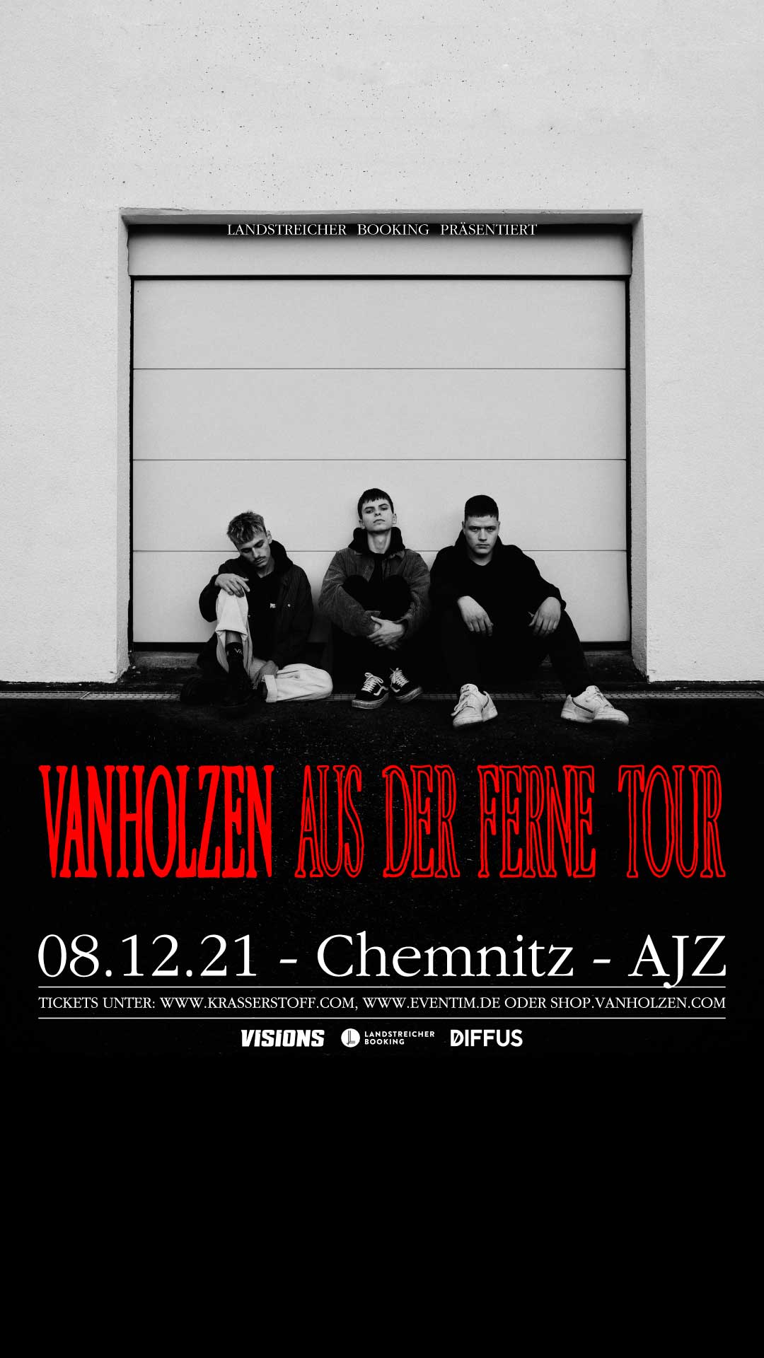 Tickets: krasserstoff.com/vanholzen
